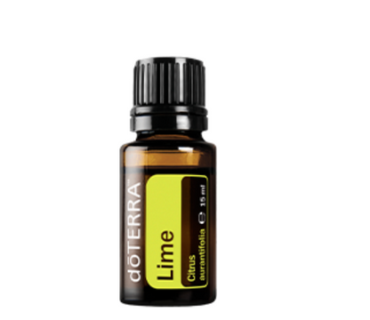 DoTERRA Ätherisches Öl: Lime (Limette) 15ml – Kaltgepresstes Zitrusöl für erfrischende Getränke und Speisen