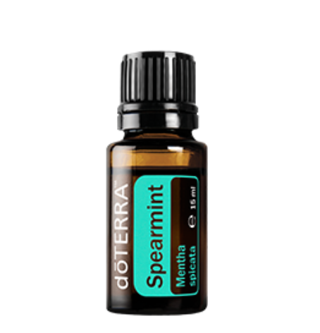 Doterra Ätherisches Öl Doterra Grüne Minze (Spearmint) 15ml - Natürliches Minzöl zum Kochen & Aromatisieren