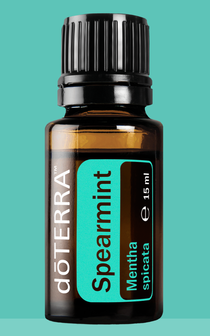 Doterra Ätherisches Öl Doterra Grüne Minze (Spearmint) 15ml - Natürliches Minzöl zum Kochen & Aromatisieren