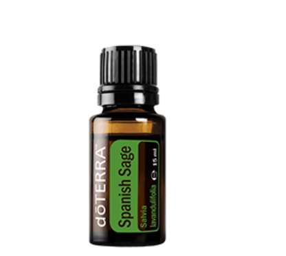 Doterra Ätherisches Öl Doterra Spanischer Salbei (Spanish Sage) 15ml - Kühlendes Massageöl für Fokus & Regeneration