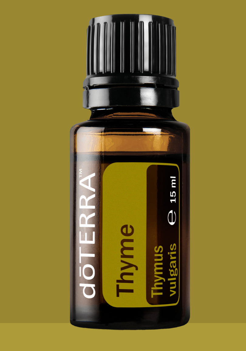 Doterra Ätherisches Öl Doterra Thymian (Thyme) 15ml - Natürliches Kräuteröl für herzhafte Küche & Marinaden