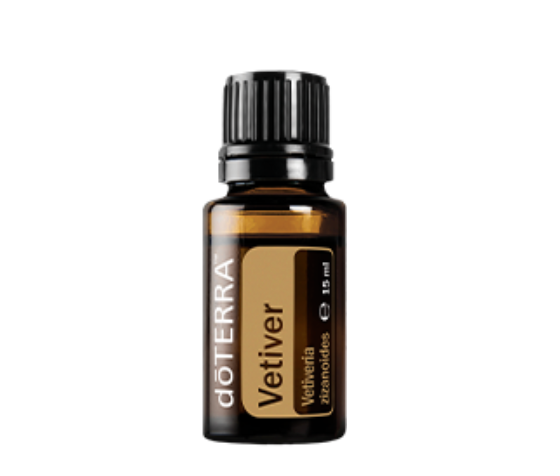 Doterra Ätherisches Öl Doterra Vetiver 15ml - Erdendes Öl für Entspannung, Massage & erholsamen Schlaf