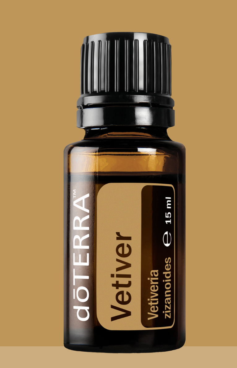 Doterra Ätherisches Öl Doterra Vetiver 15ml - Erdendes Öl für Entspannung, Massage & erholsamen Schlaf