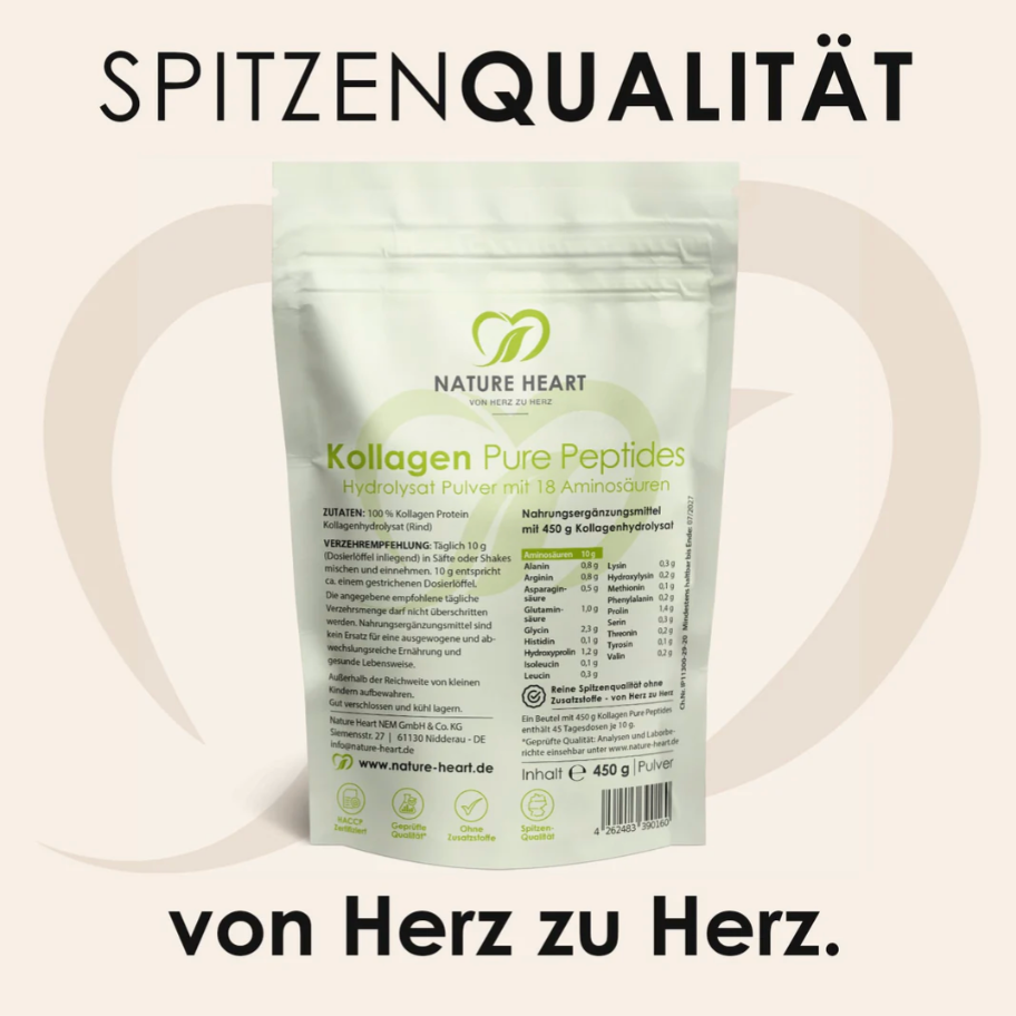Kollagen Pure Peptides von Nature Heart