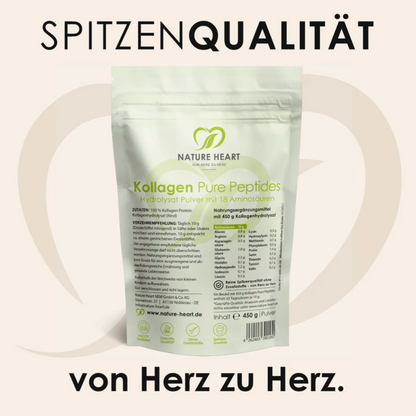 Kollagen Pure Peptides von Nature Heart