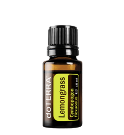 doTERRA Ätherisches Öl: Lemongrass (Zitronengras) 15ml – Rauchig-zitrisches Aroma für Küche und Hautpflege