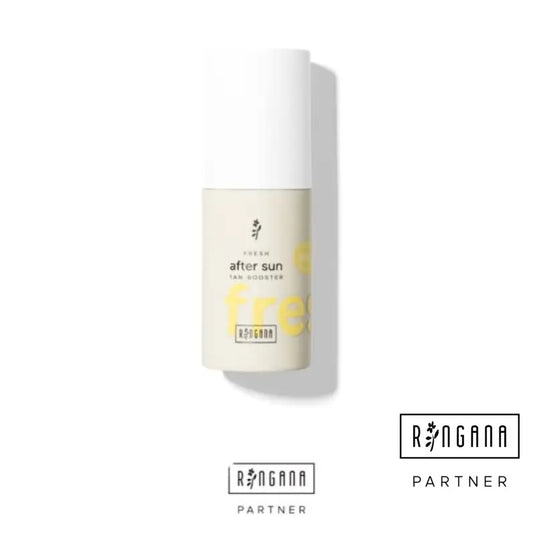 FRESH after sun shine & tan booster BRÄUNUNGSPFLEGE MIT NATÜRLICHEM SCHIMMER
