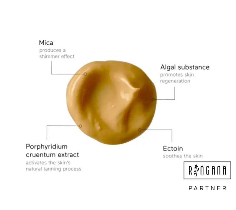 FRESH after sun shine & tan booster BRÄUNUNGSPFLEGE MIT NATÜRLICHEM SCHIMMER