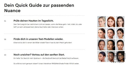 FRESH tinted moisturiser SPF 30 – N1-N2-N3-N4 GETÖNTE FEUCHTIGKEITSPFLEGE MIT SPF 30 – NUANCE 1-2-3-4